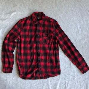 Red and black flannel